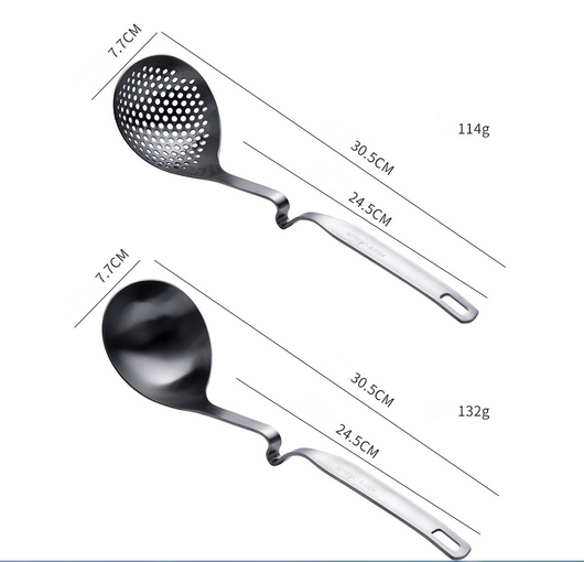 Cuchara Decorativa de Acero Inoxidable 304 para Pared - Image 8