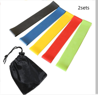 Bandas Elásticas de Resistencia 5 Niveles para Yoga y Entrenamiento - Image 17