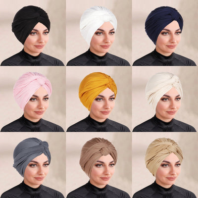 Pañuelo Hijab Liso para Mujeres Musulmanas - Image 2