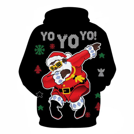 Sudadera Navideña con Estampado Digital de Santa - Image 4