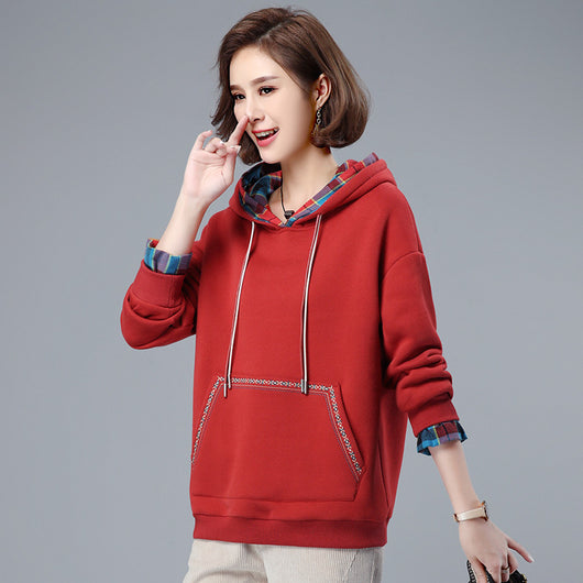 Suéter Acolchado de Terciopelo para Mujer - Otoño e Invierno - Image 2