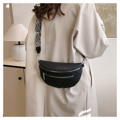 Bolso Bandolera de Gran Capacidad con Correa Ancha - Image 24