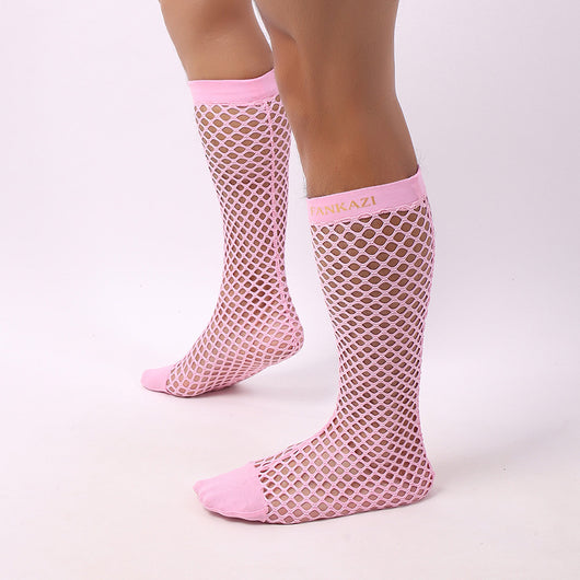 Calcetines de Malla Hueca para Hombre - Diseño Fishnet Japonés - Image 11