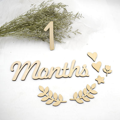 Calendario Mensual de Madera para Bebés y Niños Pequeños - Image 13