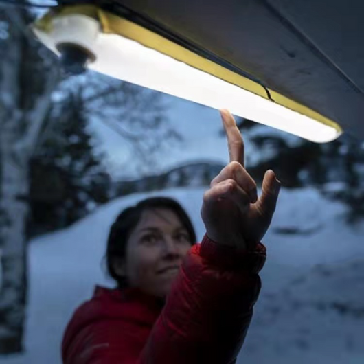 Lámpara Inflable Portátil con Carga USB - Luz Camping Magnética Plegable - Image 2