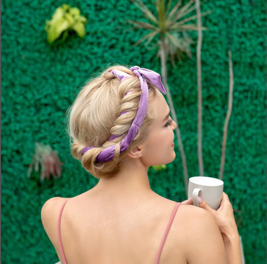 Rizador de Cabello Extenso con Moño - Ondas sin Calor para Dormir - Image 16