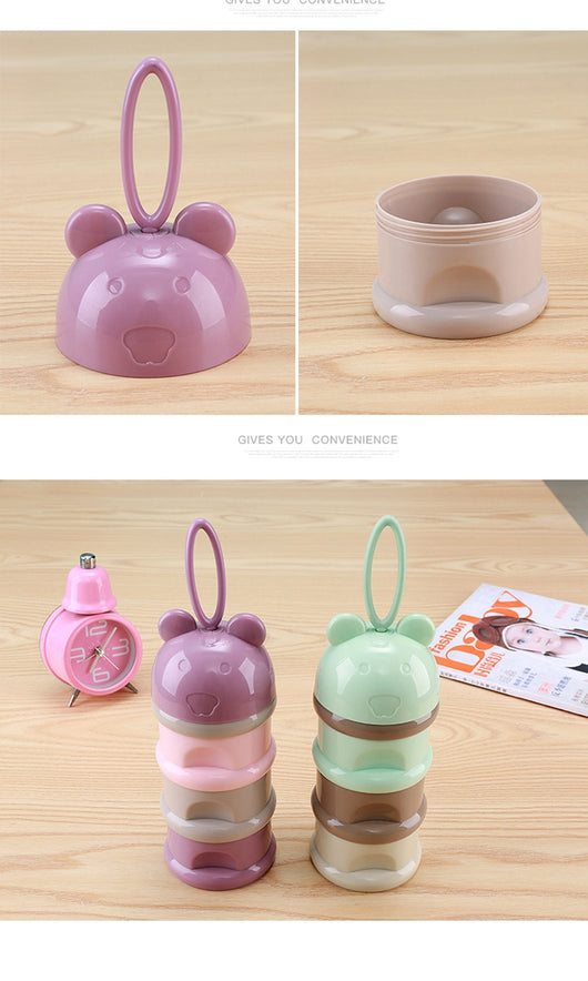 Organizador Portátil de 3 Capas para Leche de Fórmula y Cereales Infantiles - Image 7