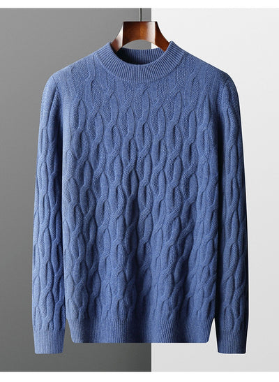 Suéter Cuello Alto Grueso para Hombre - Pullover Tejido Premium - Image 20