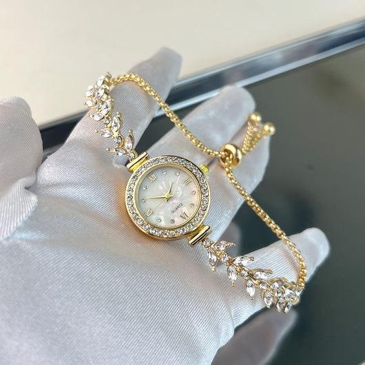 Reloj de Cuarzo Ajustable con Diamantes Incrustados - Lujo Accesible - Image 29
