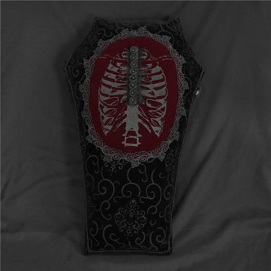 Almohada Larga Diseño Ataúd Terrorífico