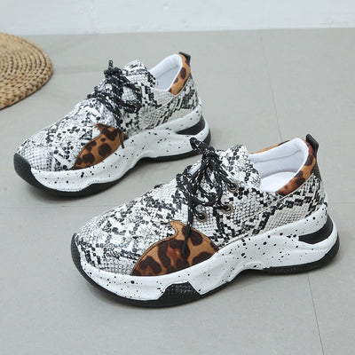 Zapatillas Deportivas Estampado Leopardo Mujer - Comodidad y Estilo - Image 6