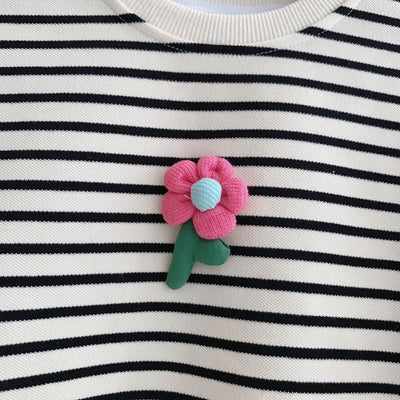 Suéter Infantil con Estampado Floral - Prenda Base Versátil - Image 16
