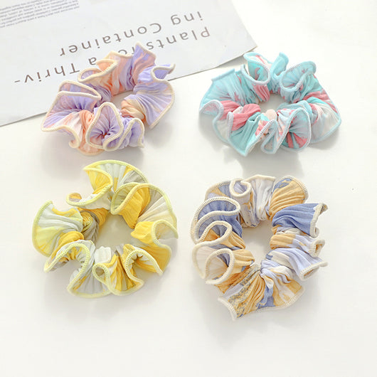 Aro para Cabello Tie Dye Plisado con Estilo Japonés y Coreano - Image 16