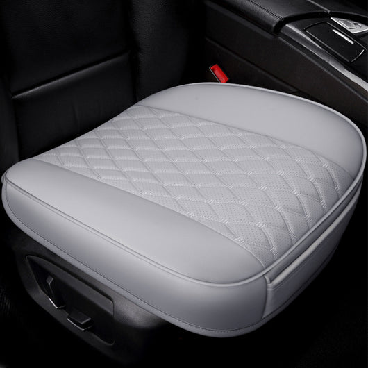 Funda de Asiento de Auto Premium en Cuero Completo con Respaldo Ergonómico - Image 12