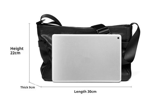 Mochila Crossbody de Cuero Genuino para Hombre - Bolso de Piel Cowhide - Image 7