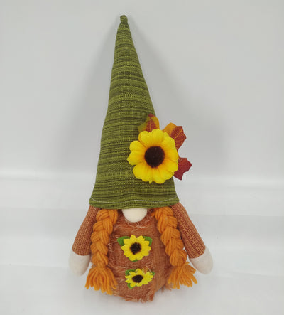 Muñeca Decorativa Girasol Festival de Cosecha - Adorno sin Rostro con Piernas Largas - Image 10