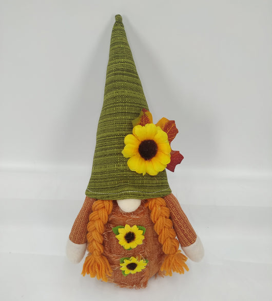 Muñeca Decorativa Girasol Festival de Cosecha - Adorno sin Rostro con Piernas Largas - Image 10