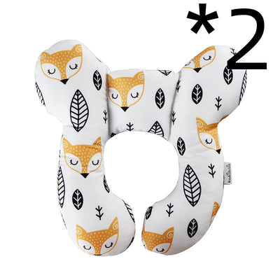 Almohada de Viaje Protectora para Bebé - Soporte en Forma de U para Auto - Image 27