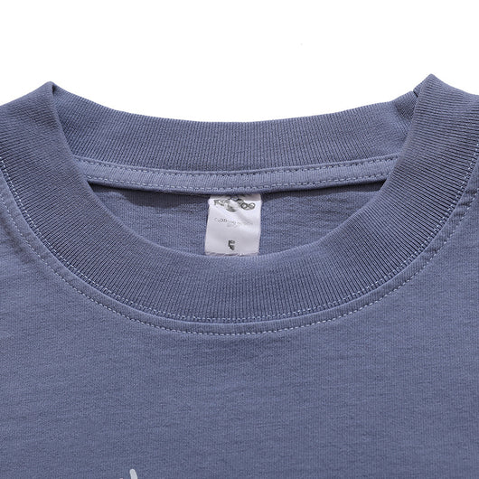 Camiseta Manga Larga Estampada Suelta para Hombre - Image 6