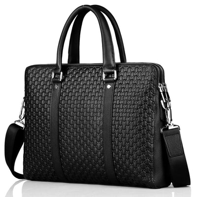Maletín Ejecutivo de Cuero para Hombre - Portafolio Horizontal Premium - Image 4