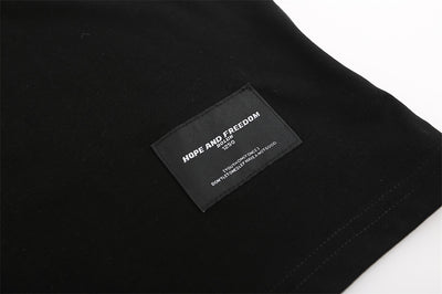 Camiseta Manga Corta con Letras Inglesas para Hombre - Image 18