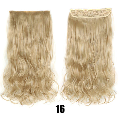 Extensiones de Cabello Ondulado Largo Voluminoso - Efecto Natural Sin Rastro - Image 8