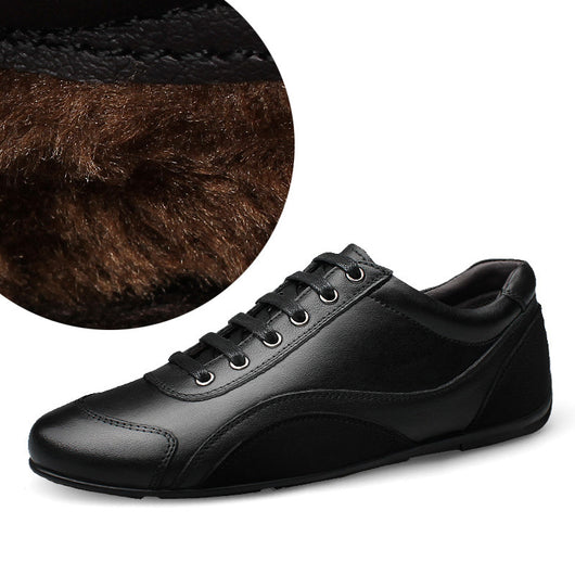 Zapatos Casuales para Hombre en Cuero Genuino y Algodón - Image 10