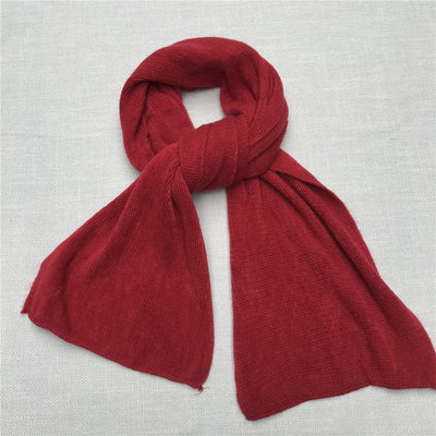 Bufanda Versátil Unisex de Color Sólido para Invierno - Image 11