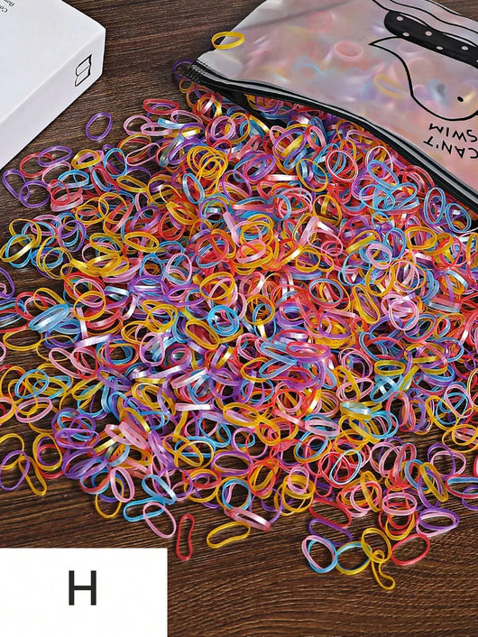 Bandas Elásticas para Cabello Infantil - Gomas Pequeñas Desechables para Niñas - Image 20
