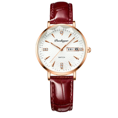 Reloj para Mujer Calendario Dual de Cuarzo - Image 4