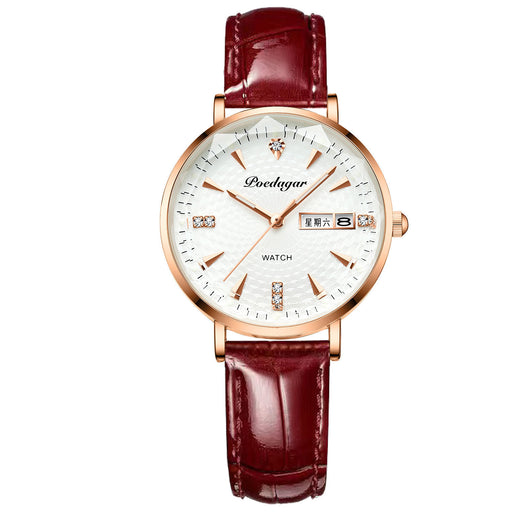 Reloj para Mujer Calendario Dual de Cuarzo - Image 4