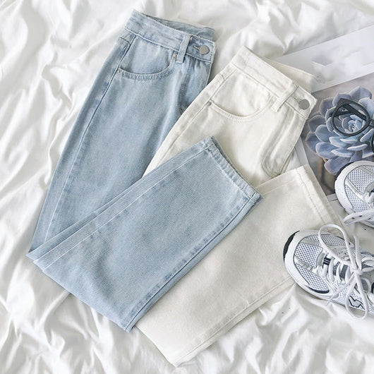 Jeans Slim Cropped de Corte Recto - Image 3