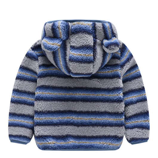 Sudadera con Capucha de Orejas de Osito para Bebé y Niño Pequeño - Image 4