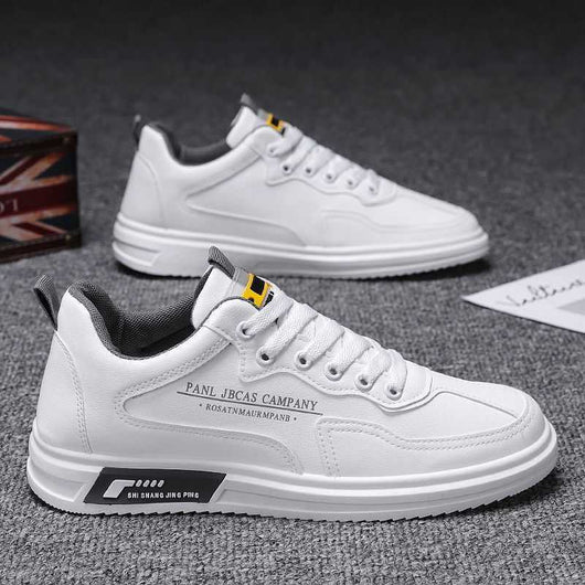 Tenis Deportivos Casuales para Hombre Blancos Transpirables Versátiles - Image 6