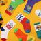 Hip-Hop Tube Socks with Animal Illustrations for Boys and Girls