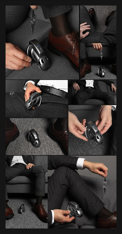 Candado de Control Remoto con Descarga Eléctrica para Hombre - Image 28