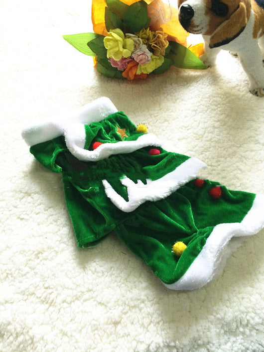 Disfraz Navideño Árbol Verde para Perros - Image 5