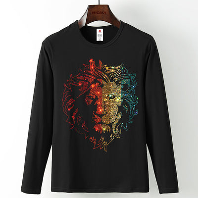 Camisa Casual de Manga Larga con Cuello en V para Hombre - Image 14