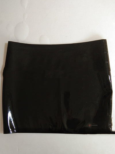Falda Corta de Látex Ultraajustada - Largo 27-30 cm - Image 2