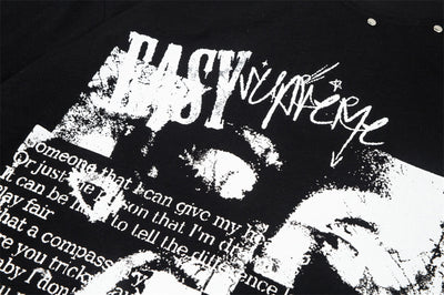 Playera Hombre Estampado Abstracto Manga Corta - Image 11