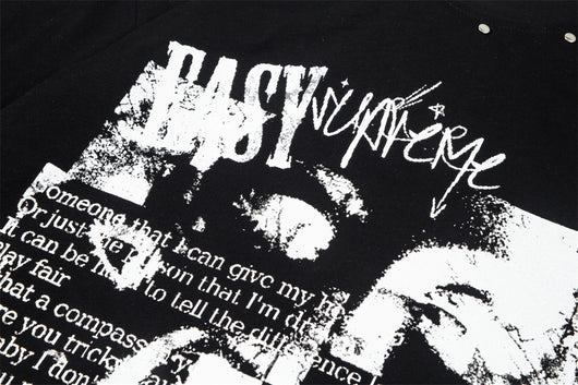 Playera Hombre Estampado Abstracto Manga Corta - Image 11