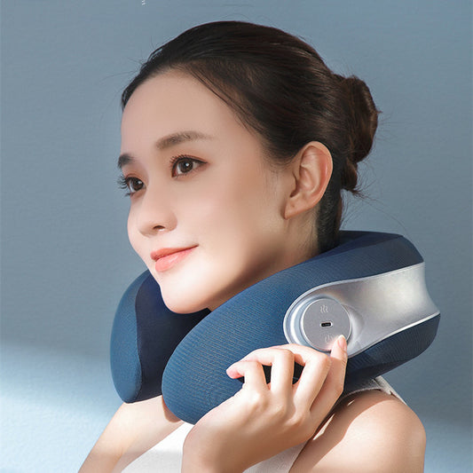 Almohada Masajeadora para Cuello y Cervical - Relajación en Casa