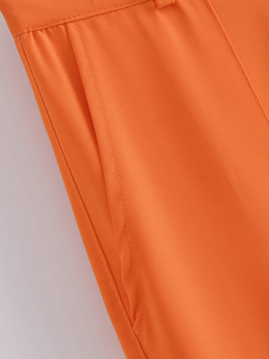 Pantalones Casuales de Talle Alto para Otoño - Image 8