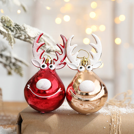 Bolas Navideñas Colgantes de Plástico para Techo - Image 2