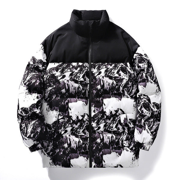 Chaqueta Acolchada Casual de Invierno para Hombre