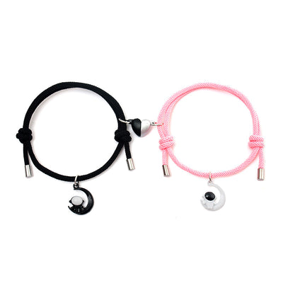 Pulsera de Pareja Astronauta Imán del Amor - Image 4