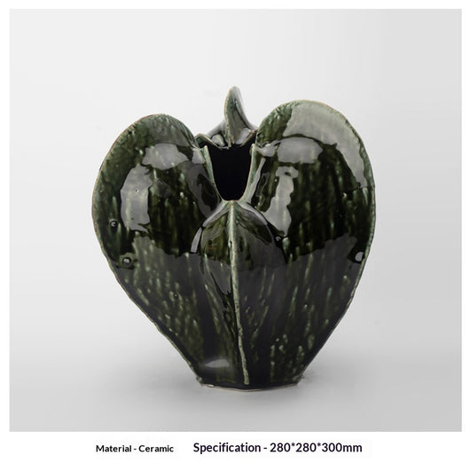 Florero de Cerámica Vintage Wabi-Sabi con Diseño Artesanal Texturizado - Image 20