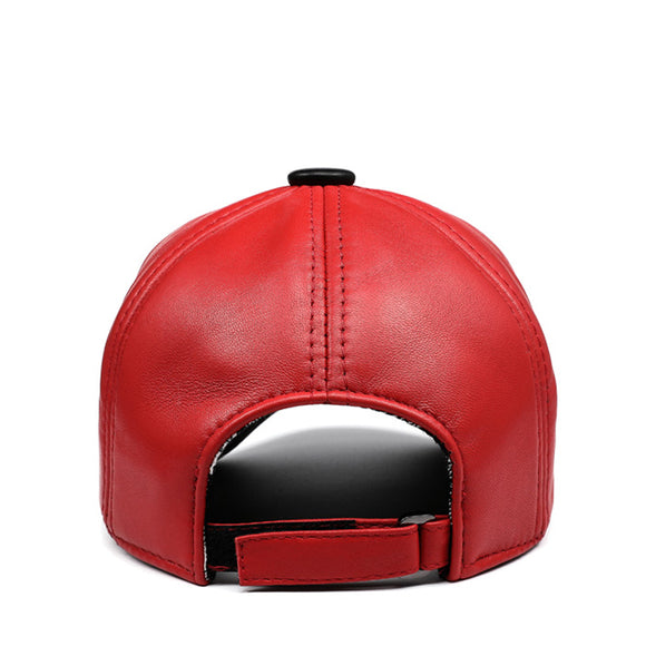 Gorra de Cuero Genuino Cordero para Parejas - Hombre y Mujer
