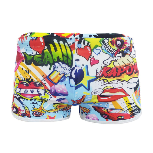 Bóxers de Baño con Estampado Cartoon Divertido para Hombre - Image 8