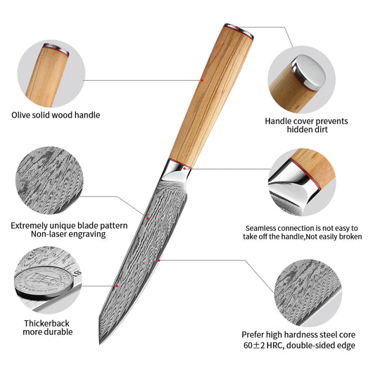Cuchillo de Chef Profesional de Grado Comercial - Image 11